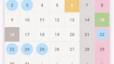 Captura de tela de Ceylon Calendar 2015 6