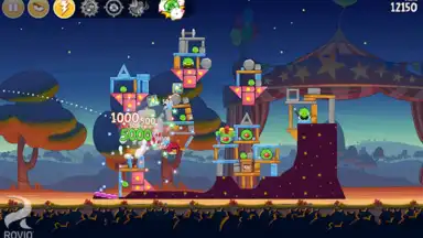 Captura de tela de Angry Birds Seasons 4