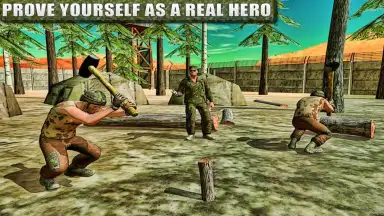 Captura de tela de US Army Training War School 3D 2
