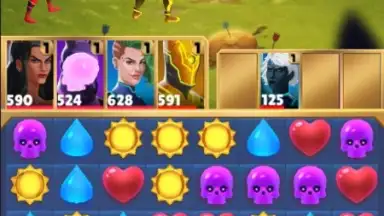 Captura de tela de Puzzle Clash Heroes: Neolympia 3