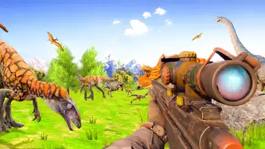 Captura de tela de Dinosaur Game - Dino Games 2
