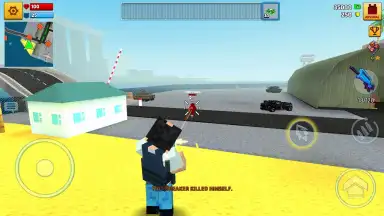 Captura de tela de Block City Wars 4