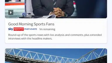 Captura de tela de Sky Sports 11