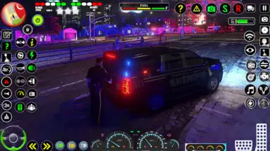 Captura de tela de Police Car Game - Cop Games 3D 3