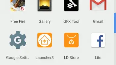 Captura de tela de Mint Launcher 2