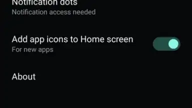 Captura de tela de Nothing Launcher 7