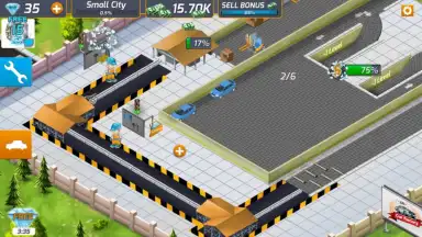 Captura de tela de Idle Car Factory 5