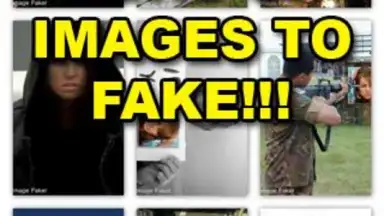 Captura de tela de Image Faker 1