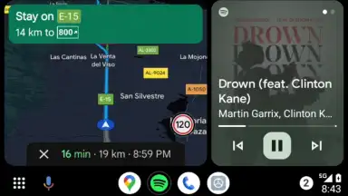 Captura de tela de Android Auto 1