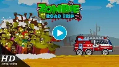 Captura de tela de Zombie Road Trip 1
