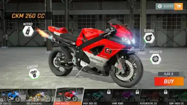 Captura de tela de Highway Bike Riding Simulator 3