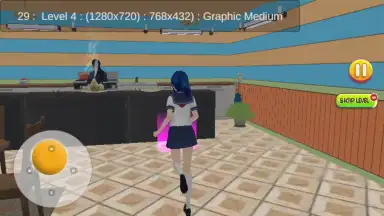 Captura de tela de YUMI High School Simulator 3D 9