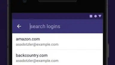 Captura de tela de Firefox Lockwise 2