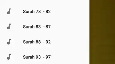 Captura de tela de Sheikh Sudais Quran MP3 3