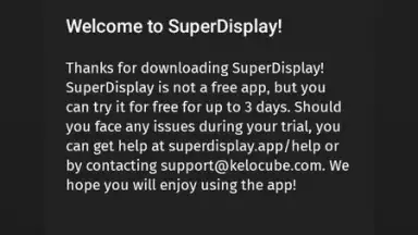 Captura de tela de SuperDisplay - Virtual Monitor 10