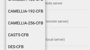 Captura de tela de Shadowsocks 9