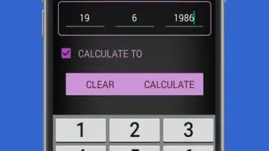 Captura de tela de Age Calculator offline pro 7