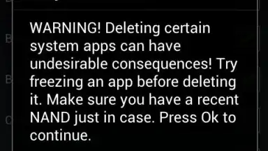 Captura de tela de Debloater free 1
