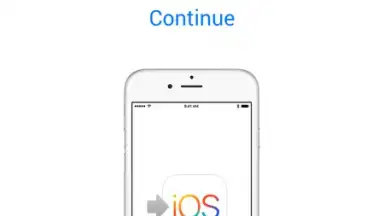 Captura de tela de Move to iOS 7