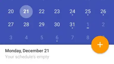 Captura de tela de Today Calendar 8