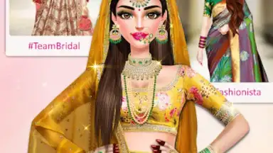 Captura de tela de Fashion Dress Up Wedding Games 9