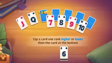 Captura de tela de Disney Solitaire 5
