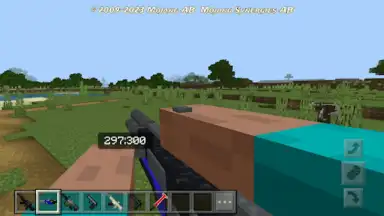 Captura de tela de Guns for minecraft 2