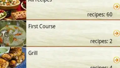 Captura de tela de Chicken recipes 4