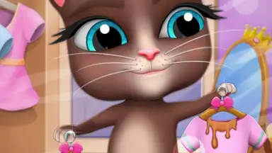 Captura de tela de My Talking Cat Lily 2