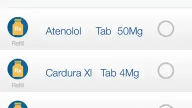 Captura de tela de Health4Me 6