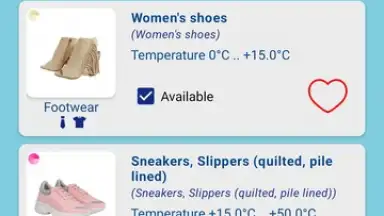 Captura de tela de Weather and Wardrobe Assistant 8