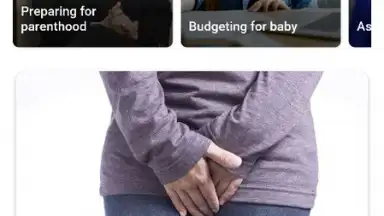 Captura de tela de Pregnancy + 18