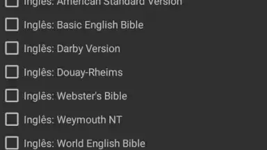 Captura de tela de Biblia fuera de línea 12