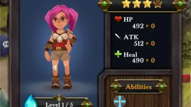Captura de tela de Blades of Revenge: RPG Puzzle 8