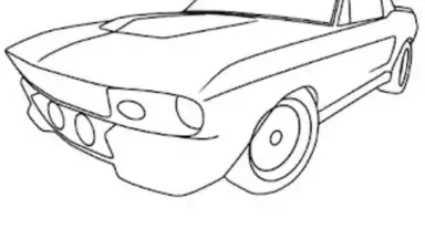 Captura de tela de Draw Cars: Muscle 2