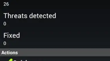 Captura de tela de Dr.Web Security Space 5