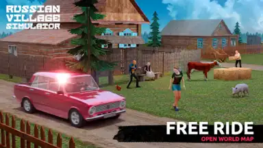 Captura de tela de Russian Village Simulator 3D 6
