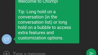 Captura de tela de Chomp SMS 5