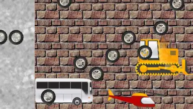 Captura de tela de Vehicles Puzzles for Toddlers! 1