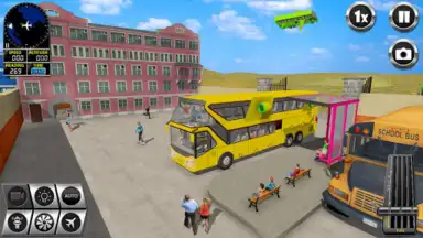 Captura de tela de Flying Bus 2
