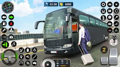 Captura de tela de Bus Simulator Game 6