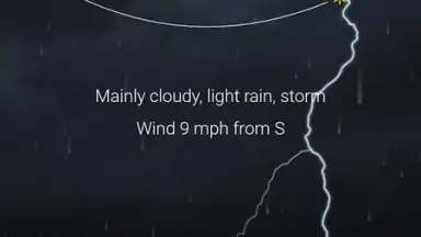 Captura de tela de Gismeteo 3