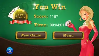 Captura de tela de AE Spider Solitaire 2