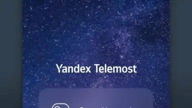 Captura de tela de Yandex.Telemost 3