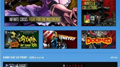 Captura de tela de DC Comics 1