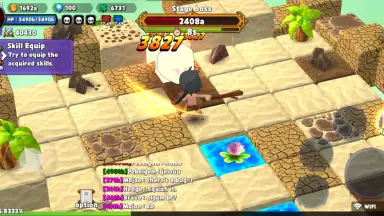 Captura de tela de Attack on Noob 9