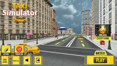 Captura de tela de Taxi Simulator 2