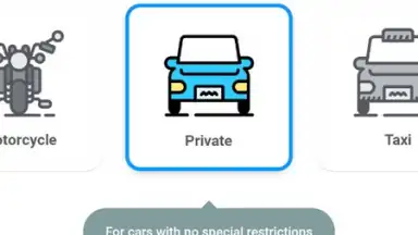 Captura de tela de Waze 1