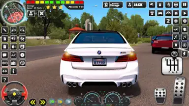 Captura de tela de Driving School 3D : Car Games 5