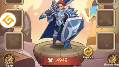 Captura de tela de Knight's Raid: Lost Skytopia 5